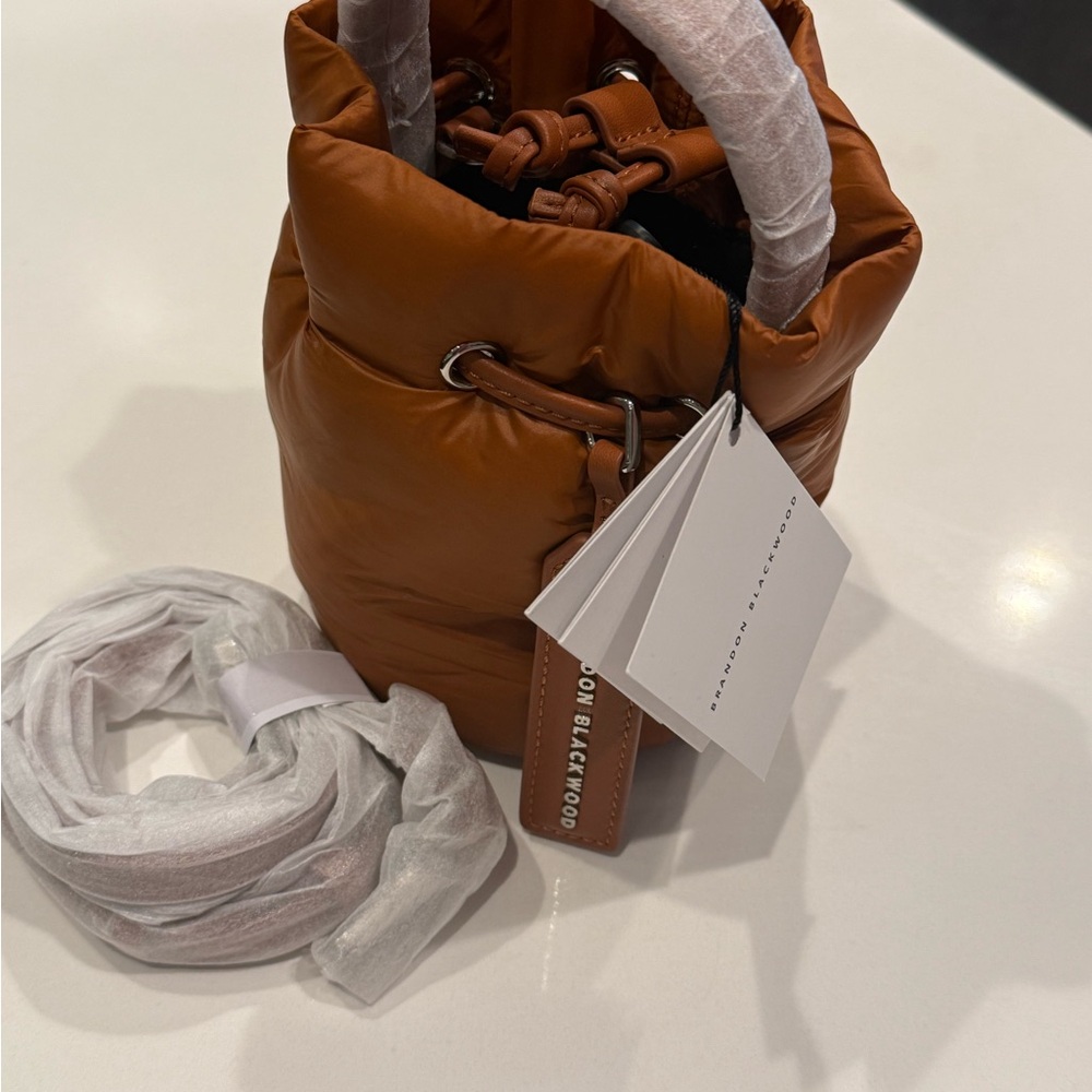Brand New Brandon Blackwood Kamal Bucket Bag